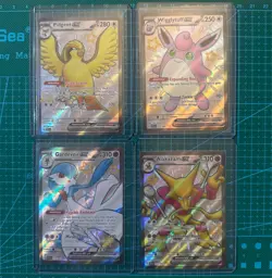 Pokemon TCG Paldean Fates Shiny Ultra Rare Collection - Lot of 9 Cards - Image 1