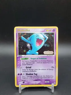 Wobbuffet 28/92 EX Legend Maker Reverse Holo MP Pokemon Card - Image 1