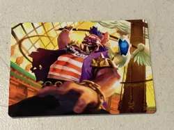 mtg Bebop Skull & Crossbones, Art Series card TMNT - Image 1