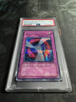 Negate Attack (The Sacred Cards) TSC-003 YugiohVideo Game Promo Exclusive PSA 3 - Image 2