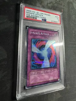 Negate Attack (The Sacred Cards) TSC-003 YugiohVideo Game Promo Exclusive PSA 3 - Image 4