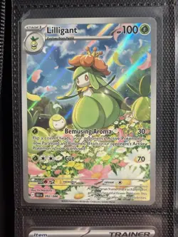 Pokemon TCG Lilligant 092/086 Black Bolt IR Holo Card NM/M Condition - Image 1