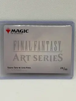 Tataru Taru Art Card (Gold-Stamped Signature) Art Series: MTG FF Regular 25/53 - Image 2