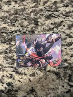 Dancer's Chakrams Art Card (Gold-Stamped Signature) - Final Fantasy Art Series - Image 1