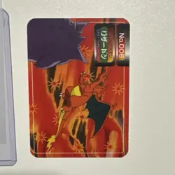Charizard Vs Gengar Topsun Pokemon Card Nintendo Japan No. # 006 - Image 1
