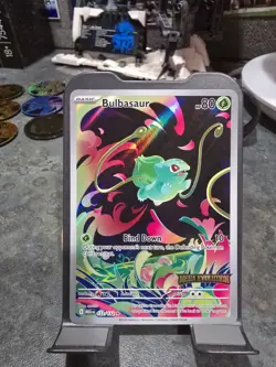 Bulbasaur - (Mega Evolution Stamped) 133/132 Miscellaneous Cards & Products Holo - Image 1