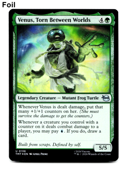 Venus, Torn Between Worlds (FOIL) - [Teenage Mutant Ninja Turtles] MTG NM 🌳 - Image 1