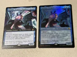 2 x Kitsune Dragon's Daughter, 1 foil, 1 borderless, TMNT, unplayed - Image 1