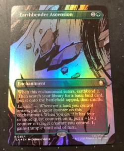 Earthbender Ascension (Borderless Foil) - Avatar: The Last Airbender (TLA) - Image 1