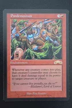 Magic The Gathering MTG PANDEMONIUM Exodus LP Lightly Played - Image 1