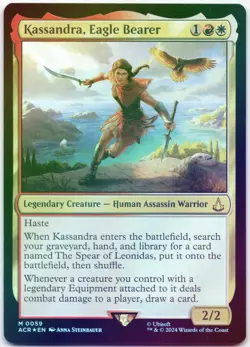 Kassandra, Eagle Bearer Foil M Universes Beyond: Assassin's Creed 59 NM - Image 1