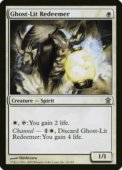 1x Ghost-Lit Redeemer - NM English MTG - Saviors of Kamigawa - Image 1