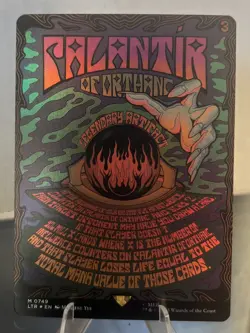 2023 MTG TLOTR’s Tales of Middle-earth #749 Palantir of Orthanc Poster Foil NM - Image 2