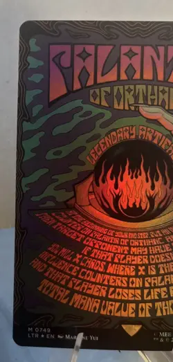 2023 MTG TLOTR’s Tales of Middle-earth #749 Palantir of Orthanc Poster Foil NM - Image 3