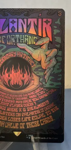 2023 MTG TLOTR’s Tales of Middle-earth #749 Palantir of Orthanc Poster Foil NM - Image 4