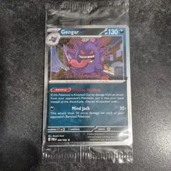 Pokemon Perfect Order Gengar EB Games Exclusive Promo 050/088 fresh in the pack - Image 1