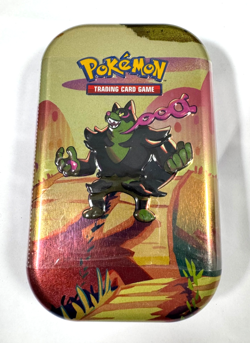 Pokemon TCG Shrouded Fable Mini Tin Okidogi Scarlet & Violet Sealed New - Image 1