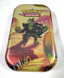 Pokemon TCG Shrouded Fable Mini Tin Okidogi Scarlet & Violet Sealed New - Image 2