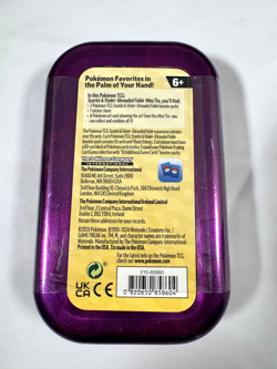 Pokemon TCG Shrouded Fable Mini Tin Okidogi Scarlet & Violet Sealed New - Image 4