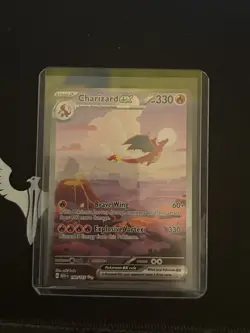 Pokemon TCG Charizard ex 199/165 Sv: Scarlet & Violet 151 Holo SIR - Image 5