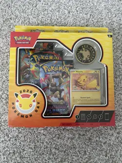 Pokemon Day 2026 Collection Box 30th Anniversary Pikachu Promo Sealed Box - Image 1