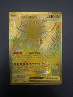 Pokemon Mega Zygarde ex Gold Hyper Rare 124/088 Perfect Order - See Description - Image 2
