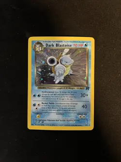 Pokemon 1st Edition Team Rocket Holo Dark Blastoise – 3/82 – VLP/NM - Image 1