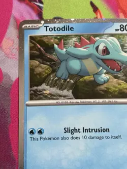 Pokemon Ascended Heroes #41/217 Totodile Cosmos Holo - Image 2