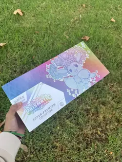 Pokemon Prismatic Evolutions Super Premium Collection Eevee Box SEALED IN HAND - Image 4