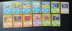 26 POKEMON 1ST EDITION MIXED LOT (POKEMON FOSSIL, POKEMON JUNGLE, & GYM HEROES) - Image 1
