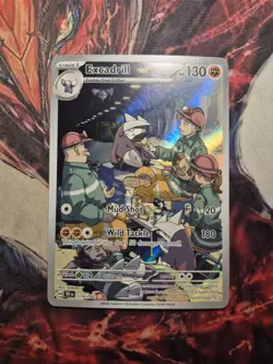 Excadrill - 174/162 - Illustration Rare Holo Pokemon TCG SV05 Temporal Forces NM - Image 1