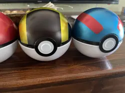 Set of 6 - Pokemon TCG Pokeball Tins Empty - Assorted Tins - NO PACKS - Image 4