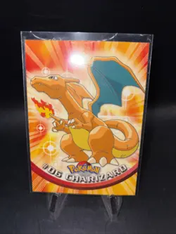 1999 Topps Pokemon TCG Charizard - #06 - Non-Holo - TV Series 1 Black Logo - Image 1