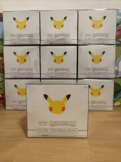 Pokemon TCG: 25th Anniversary Celebrations Elite Trainer Box (2021) 820650809439 - Image 1