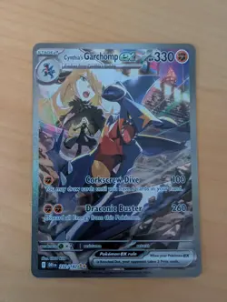 Pokemon Cynthia's Garchomp 232/182 Destined Rivals SIR - Image 1