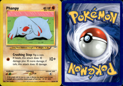 Pokemon WOTC Phanphy 76/105 Neo Destiny Set UNLIMITED Common LP - Image 1