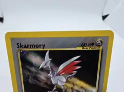 Skarmory 13/111 Neo Genesis Holo Rare Pokemon TCG 2000 Ken Sugimori LP - Image 2