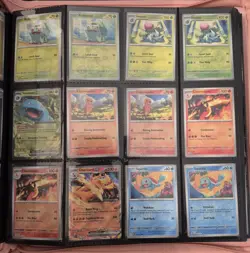 Pokemon 151 Complete Master Base Set NM All Reverses Holos EX's + VaultX Binder - Image 1