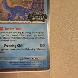 Aurorus 024/088 - Pokemon Perfect Order stamped promo (sealed) - Image 3