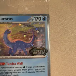 Aurorus 024/088 - Pokemon Perfect Order stamped promo (sealed) - Image 4