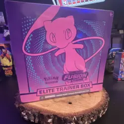 Pokemon Sword & Shield Fusion Strike Elite Trainer Box Mew 2021 Sealed - Image 1