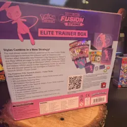 Pokemon Sword & Shield Fusion Strike Elite Trainer Box Mew 2021 Sealed - Image 2