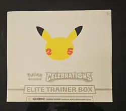 Pokemon 25th Anniversary Celebrations Elite Trainer Box ETB - Sealed - Image 1