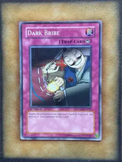 Yugioh Dark Bribe SDWS-EN032 Common 1st Ed LP - Image 1
