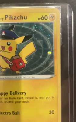 Pokemon Center Special Delivery Pikachu SWSH074 Black Star Promo SEALED - Image 3