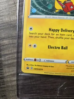 Pokemon Center Special Delivery Pikachu SWSH074 Sealed Promo Card - Image 3