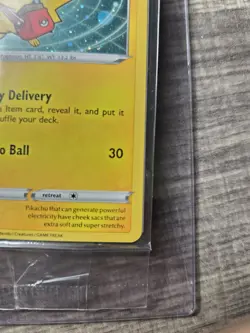 Pokemon Center Special Delivery Pikachu SWSH074 Sealed Promo Card - Image 4