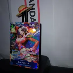 Mint + One Piece CCG Boa Hancock Super Rare Alt Art EB03-026 - Image 4