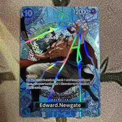 ONE PIECE OP-15 Adventure on KAMI's Island OP13-042 SP Edward Newgate NM English - Image 1