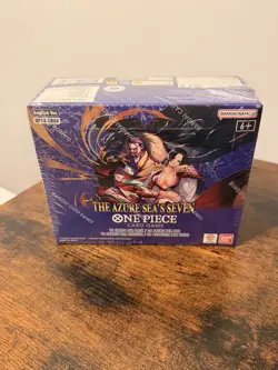 One Piece OP‑14 The Azure Sea’s Seven Booster Box–Sealed |English |One Piece TCG - Image 1